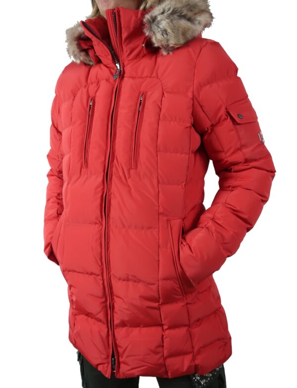 Damen Winterjacke Hollywood, wasserabweisend, HOLL560 Coral