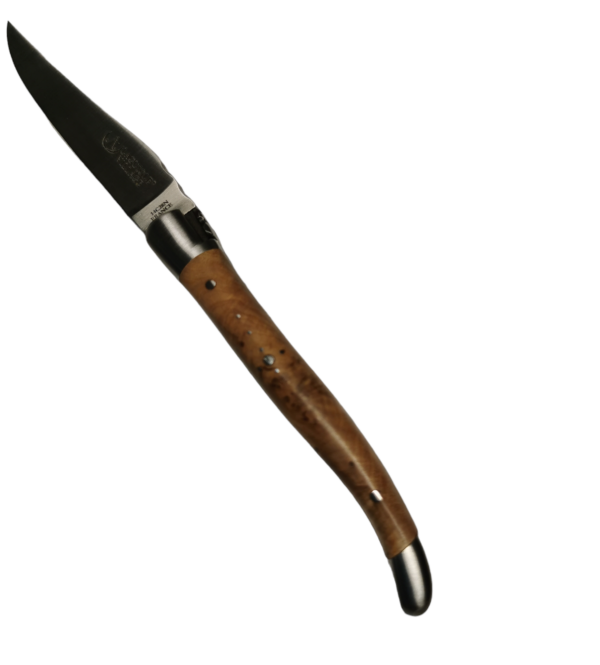 Laguiole Village Taschenmesser mit Wacholder Griff in 10 cm