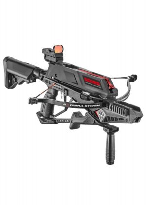 Repetierarmbrust ADDER mit Magazin in Schwarz