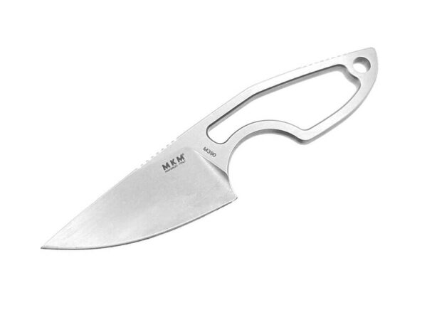 MKM Mikro 1 Naked Neckknife mit Lederscheide