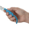 CRKT Minimalist Bowie Cthulhu Blue Neckknife mit Scheide – Bild 9