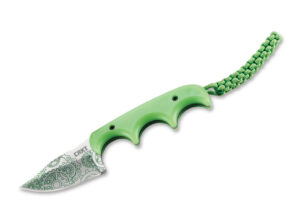 CRKT Minimalist Bowie Gears Neck-Knife mit Scheide