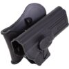 Swiss Arms Gürtelholster Glock17 aus Polymerkunststoff mit Sicherung – Bild 3