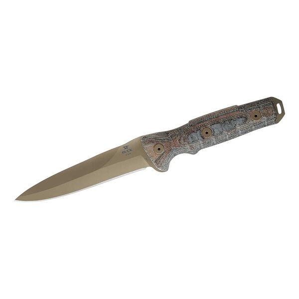 Buck GCK SPEAR POINT 891, Feststehendes Messer mit G10 Griff in TAN