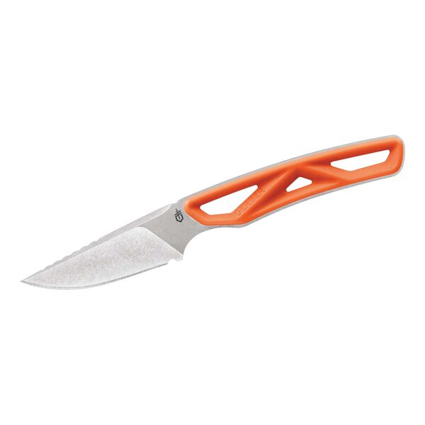 Gerber EXO-MOD CAPER, Feststehendes Messer mit Kunststoff Griff in orange