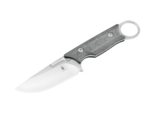 Kizer Cabox Micarta Black feststehendes Messer mit Scheide