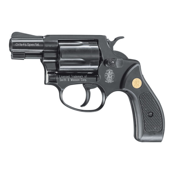 Smith & Wesson Chief Special Schreckschussrevolver im Kaliber 9mm R.K. Schwarz