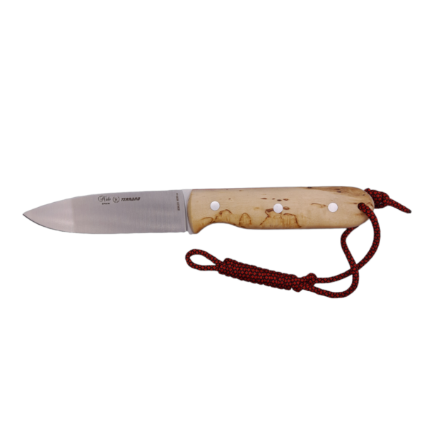 Miguel Nieto Terrano aus N690 Böhler Stahl und Maserbirkenholz Griff