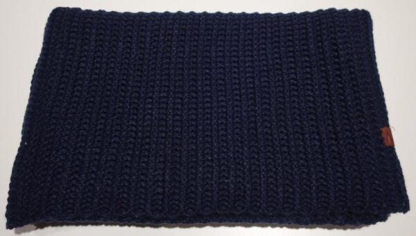 Camel Active Strickschal grobstrick blau