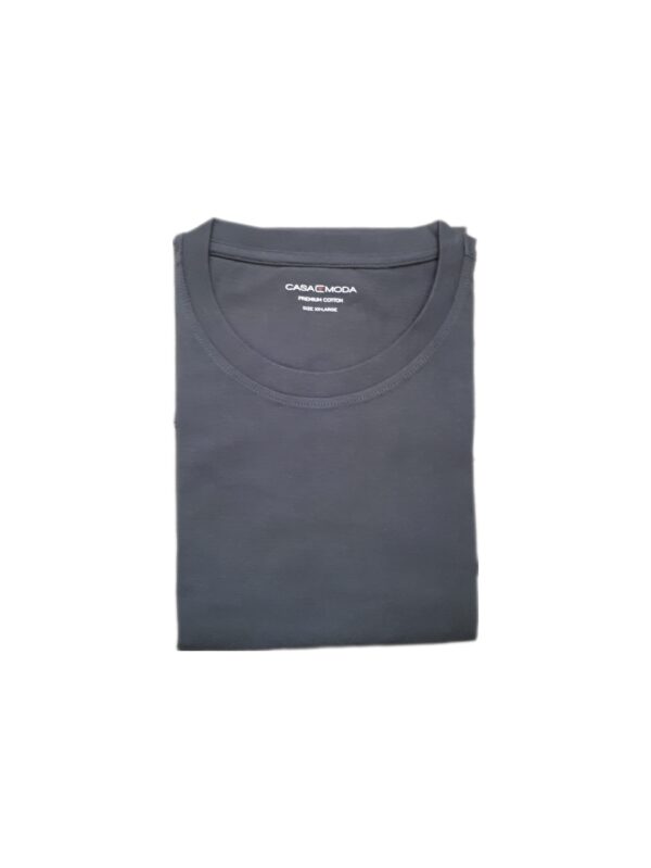 Casa Moda Herren Rundhals T-Shirt kurzarm uni grün
