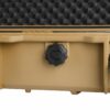Kunststoffkoffer Lang mit Rollen in TAN, 100x35x14cm – Bild 5
