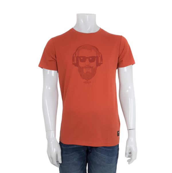 Icepeak Herren T-Shirt kurzarm Akera Druck Orange