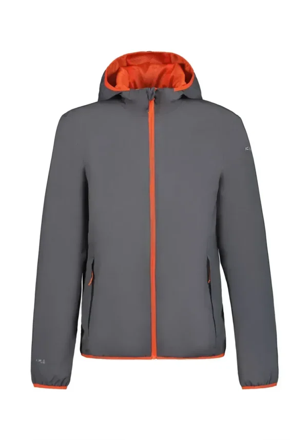 Icepeak Herren Regenjacke Baneberry grau