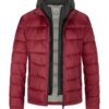 Milestone Herren Steppjacke Stoffjacke Seranos rot – Bild 2