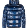 Milestone Herren Winterjacke Steppjacke Sheen blau – Bild 3