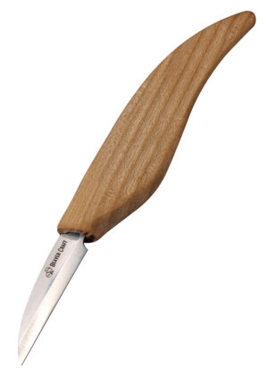 Beaver Craft großes Schabmesser mit Eschenholzgriff