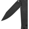 QSP Mamba V2 schwarze Klinge Einhandmesser mit Hosenclip – Bild 4
