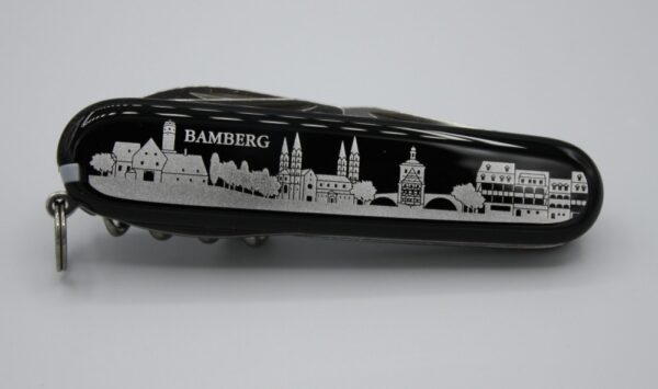 Victorinox Spartan Bamberg Taschenmesser mit 12 Funktionen in schwarz