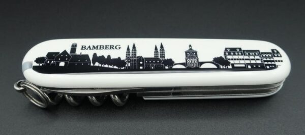 Victorinox Spartan Bamberg Taschenmesser mit 12 Funktionen in weiß
