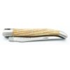 Laguiole Village Taschenmesser, 12 cm stabilisierter Buchenholzgriff – Bild 2