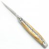 Laguiole Village Taschenmesser, 12 cm stabilisierter Buchenholzgriff – Bild 3