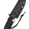 Schnitzel TRI feststehendes Outdoormesser, G10, schwarz – Bild 3