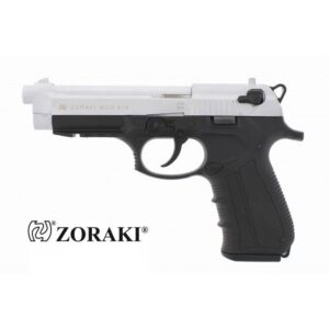 Zoraki 918 bicolor mattsilber Schreckschusspistole Kaliber 9mm P.A.K.