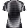 Luhta Damen Funktionsshirt T-Shirt Atala blau weiss geringelt – Bild 2