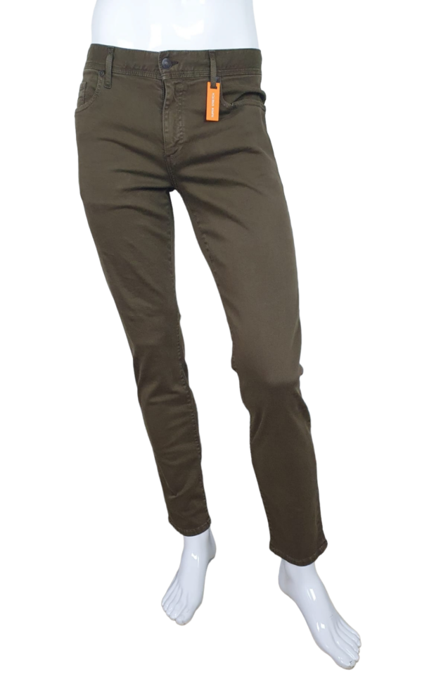 Alberto Herren 5 Pocketjeans regular Fit Pipe schlamm