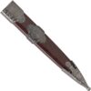 Haller Deko Römerdolch mit Scheide in Silber/Braun – Bild 2