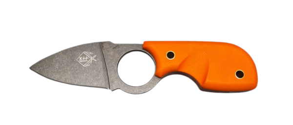 KH-Security Neckknife feststehendes Messer aus 420 Stahl orange