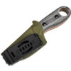 Kizer Beaver Nitro-V Black Micarta feststehendes Messer mit Scheide – Bild 5