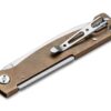 Böker Plus Atlas Brass Taschenmesser mit Messing Griff – Bild 2