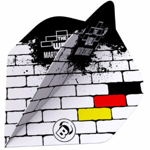 BULL'S B-Star Dart Flights Martin Schindler Brass, A-Standard