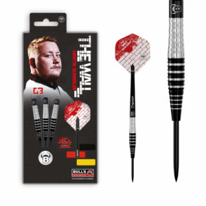 BULL'S Martin Schindler Generation 3 Steeldart, 25g., 90% Tungsten