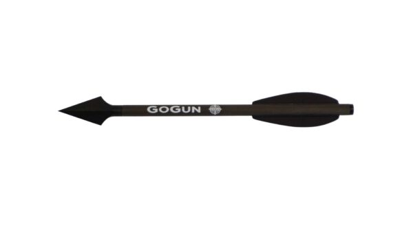 GoGun Jagdbolzen Saxon Warbolt, 6 Stück, schwarz