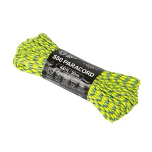 Paracord 550 Fallschirmschnur 30 Meter Xanthoria Gelb