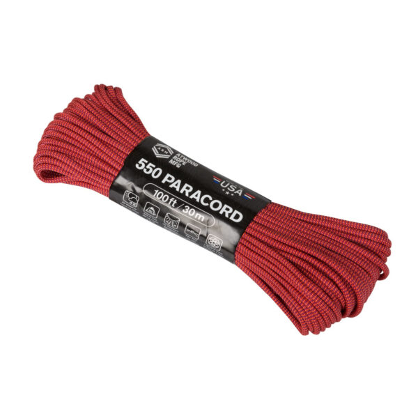 Paracord 550 in 30 m Color Changing Blood Moon belastbar bis 250 kg.