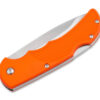 Magnum HL Single Pocket Knife Orange Taschenmesser mit Futteral – Bild 2