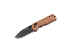 Magnum Rockstub Brown Micarta Einhandmesser mit Hosenclip