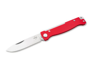 Böker Plus Atlas Red Slipjoint Taschenmesser mit Hosenclip