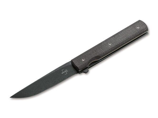 Böker Plus Urban Trapper Liner Micarta Einhandmesser mit Micarta