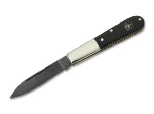 Böker Manufaktur Solingen Barlow Oak Tree Taschenmesser mit  Mooreichenholz
