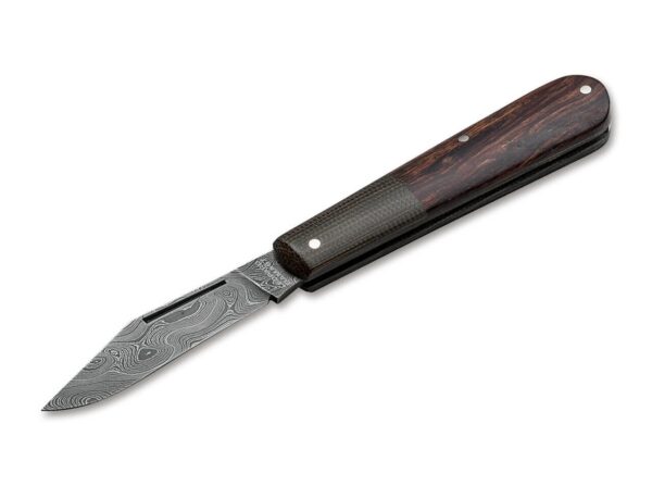 Böker Manufaktur Solingen Barlow Integral Leopard-Damast Taschenmesser
