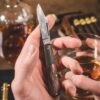 Böker Manufaktur Solingen Barlow Integral Leopard-Damast Taschenmesser – Bild 6