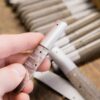 Böker Manufaktur Solingen Barlow M4 Sherman-Damast Taschenmesser – Bild 5