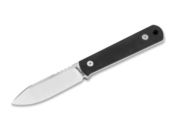 Böker Manufaktur Solingen BFF Packlite Black Richlite Neckknife