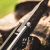 Böker Manufaktur Solingen M4 Sherman-Damast Einhandmesser mit Hosenclip – Bild 7