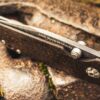 Böker Manufaktur Solingen M4 Sherman-Damast Einhandmesser mit Hosenclip – Bild 9