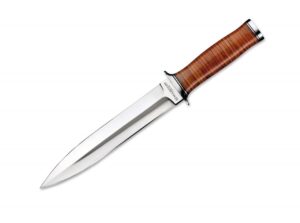 Magnum Classic Dagger, Dolch mit Leder Griff